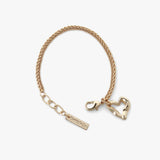 Eternal Heart Pendant Bracelet
