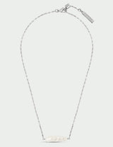 Grace Pearl Necklace in Silver