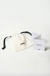 Mast Huggie Hoop Earrings in Silver