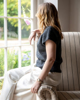 CHALK Jasmine Trousers in Ivory