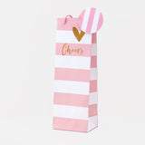 Luxury Pink Stripe Gift Bag