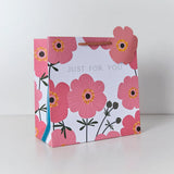 Luxury Pink Cosmos Floral Gift Bag