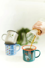 Golf Enamel Mug 500ml
