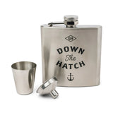 Stainless Steel Hip Flask Set
