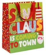 Glick Bag Large Santa Is Coming To Town