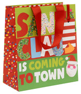 Glick Bag Medium Santa Is Coming To Town