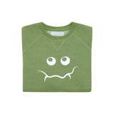 Bob & Blossom Monster Sweatshirt - Olive Green