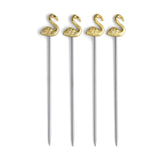 Here's How The Lily Flamingo Cocktail Picks - Set of 4