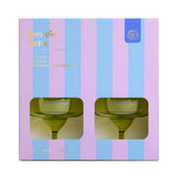 Here's How The Rue Margarita Acrylic Glasses - Set of 4 in Olive
