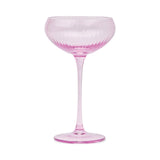 Here's How "The Lou" Coupe Glass - Set of 2 Lilac