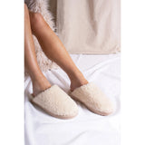 Jude Sheepskin Slidders - Natural