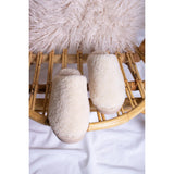 Jude Sheepskin Slidders - Natural