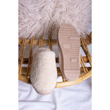 Jude Sheepskin Slidders - Natural