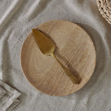 Khana Cake Slice - Brushed Gold