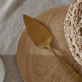 Khana Cake Slice - Brushed Gold