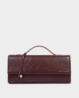 Katie Loxton Alma Clutch – Cherry Patent Crackle