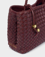 Katie Loxton Nova Hand Woven Top Handle Bag – Cherry Mixed
