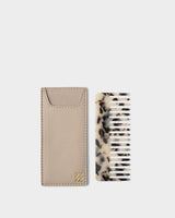Katie Loxton Hair Comb & Case – Pale Tortoiseshell