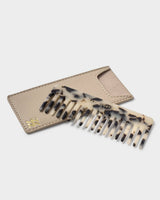 Katie Loxton Hair Comb & Case – Pale Tortoiseshell