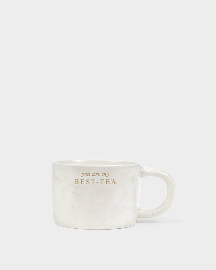 Katie Loxton You Are My Best-Tea Speckled Porcelain Mug