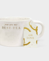 Katie Loxton You Are My Best-Tea Speckled Porcelain Mug