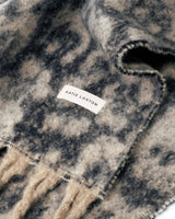 Katie Loxton Recycled Leopard Scarf – Taupe & Chocolate