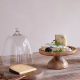 Kannati Mango Wood & Glass Stand