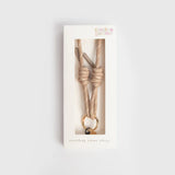 Caroline Gardner Taupe Cord Long Phone Strap