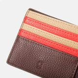 Khaki/Navy Stripe Billfold Wallet