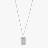 Cascade Beaded Pendant Necklace