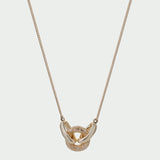 Bind Interlocking Pendant Necklace