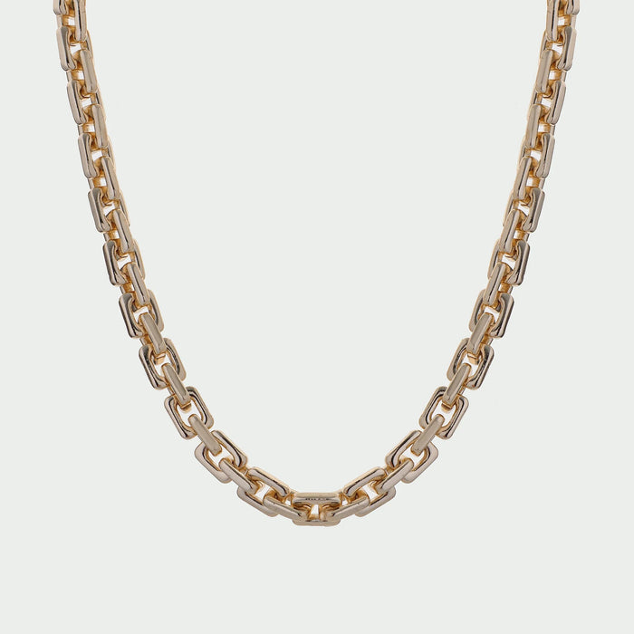 Squared Link Chain Necklace