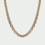 Squared Link Chain Necklace