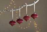 Nagala Baubles - Merlot - (Set of 4) – view 1