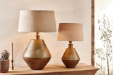 Nalgonda Lamp - Antique Brass