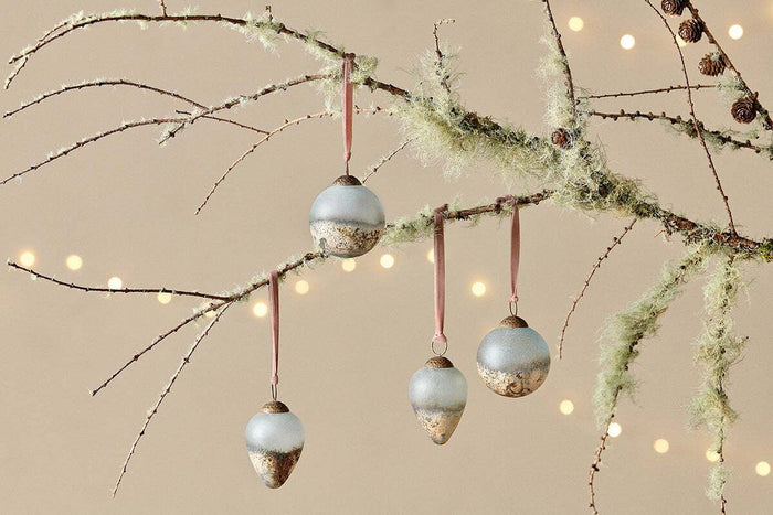 Ngolo Baubles - (Set of 4) – Aged Smoke