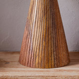 Omari Mango Wood Candlestick - Large