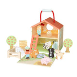 Wooden Farm Yard Play Set
