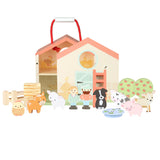 Wooden Farm Yard Play Set