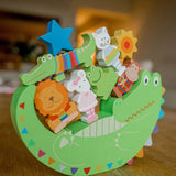 Wooden Animals Balancing Game