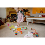 Wooden Animals Croquet Set