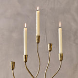Palani Statement Candelabra - Antique Brass - Large