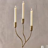 Palani Statement Candelabra - Antique Brass - Small
