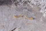 Pritee Ear Climbers - Gold