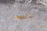 Pritee Ear Climbers - Gold