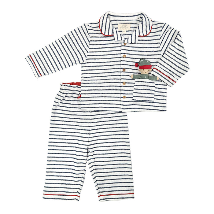 Albetta Pixie Stripe Jersey Pyjamas