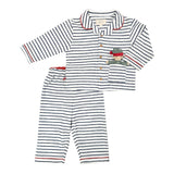 Albetta Pixie Stripe Jersey Pyjamas