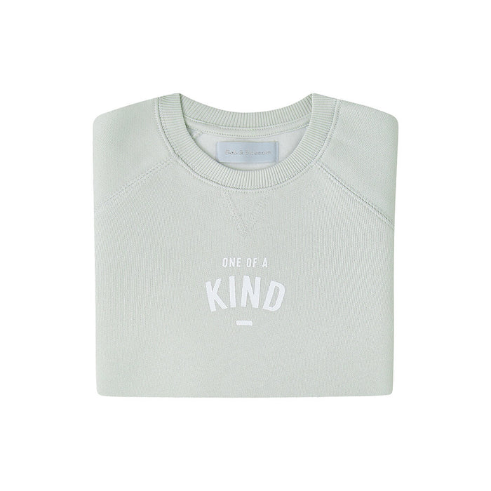 Bob & Blossom ‘One of a Kind’ Pebble Grey Sweatshirt