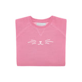 Bob & Blossom Cat Sweatshirt - Rose Pink