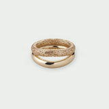Mirage Double Band Ring - Gold